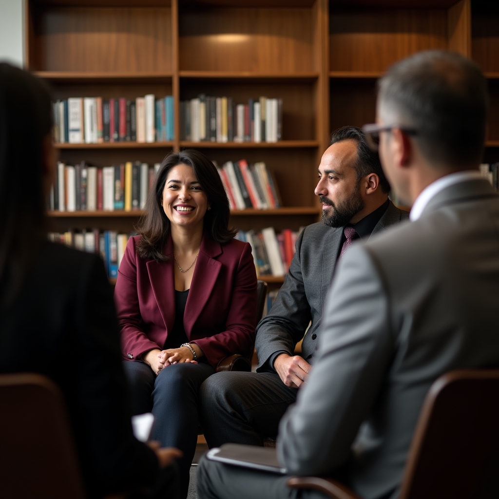 Team Talavqen in discussione sui valori formativi